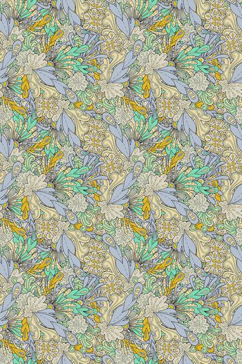 彩底花卉印花华亿平台图片