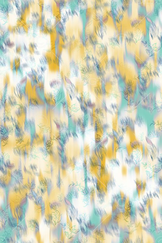 绿植树叶印花华亿平台图片