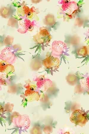 水彩印花华亿平台图片