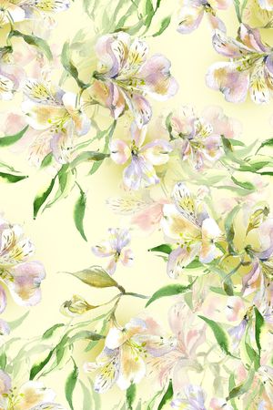 水彩印花华亿平台图片