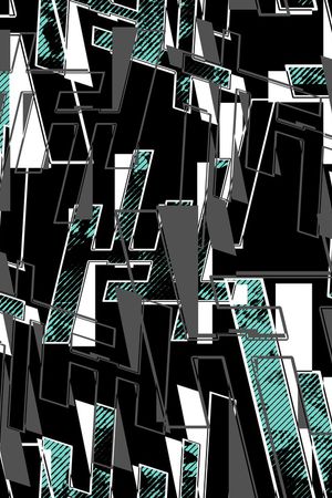 几何印花华亿平台图片