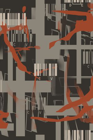 几何印花华亿平台图片