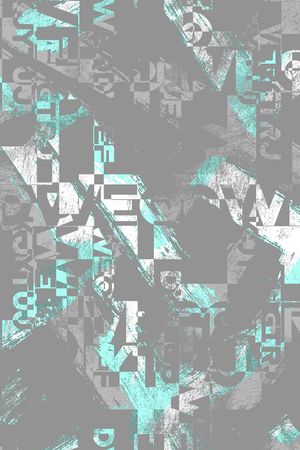 几何印花华亿平台图片