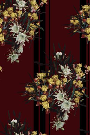 复古印花华亿平台图片