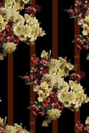 复古印花华亿平台图片