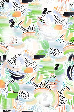 抽象印花华亿平台图片