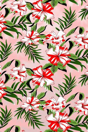 绿植树叶印花华亿平台图片