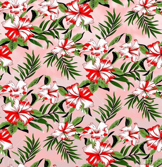 绿植树叶印花华亿平台图片