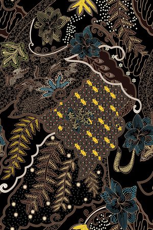 部落风印花华亿平台图片