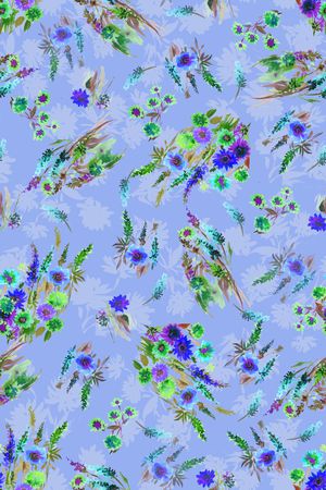 绿植树叶印花华亿平台图片