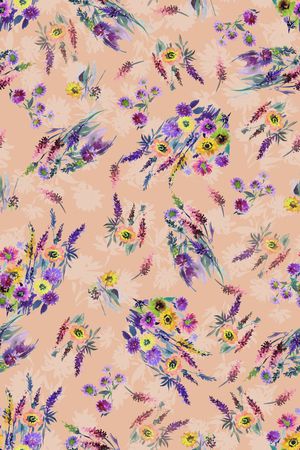 绿植树叶印花华亿平台图片