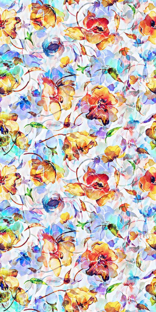 绿植树叶印花华亿平台图片