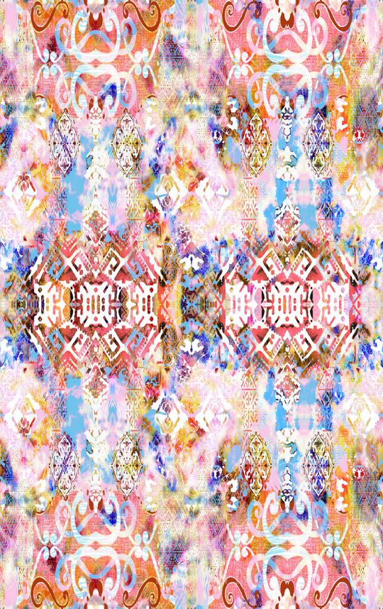 绿植树叶印花华亿平台图片