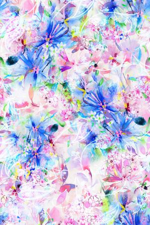 绿植树叶印花华亿平台图片