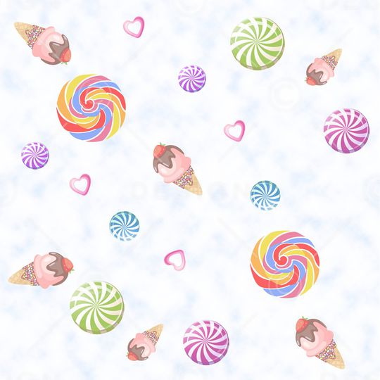 小清新印花华亿平台图片