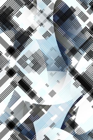 几何印花华亿平台图片