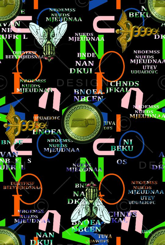 几何印花华亿平台图片