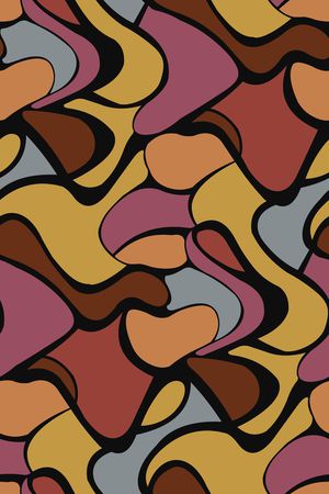 混合拼接印花华亿平台图片