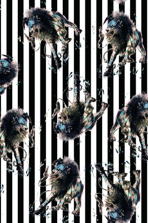 字母印花华亿平台图片