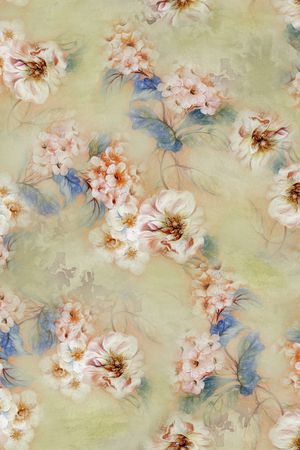 绿植树叶印花华亿平台图片