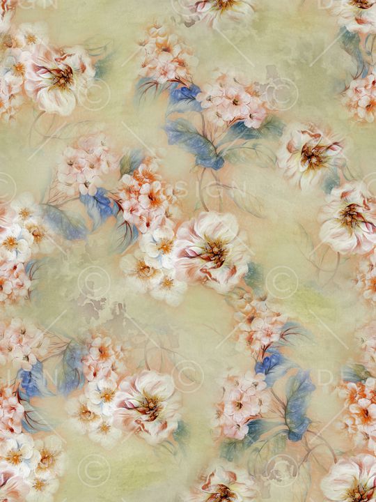 绿植树叶印花华亿平台图片