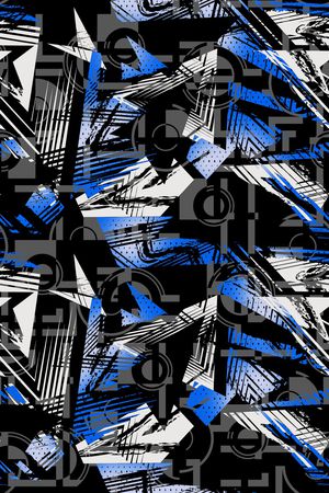 几何印花华亿平台图片