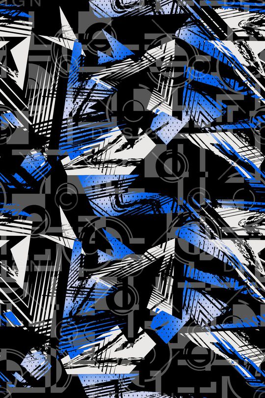 几何印花华亿平台图片