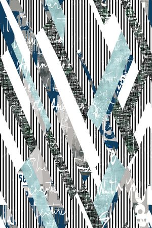 几何印花华亿平台图片