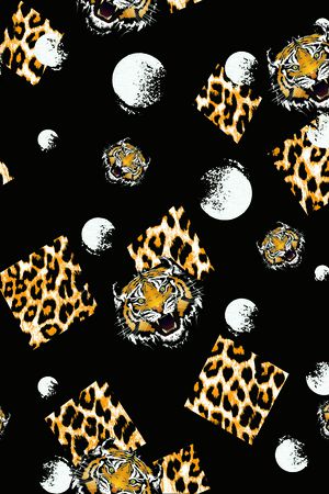 几何印花华亿平台图片