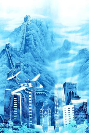 渐变印花华亿平台图片