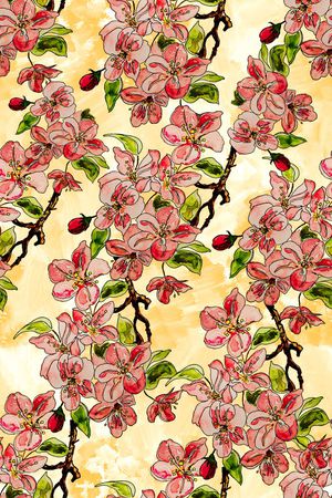 水彩印花华亿平台图片