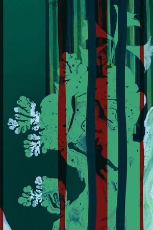 几何印花华亿平台图片