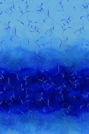 水墨风印花华亿平台图片