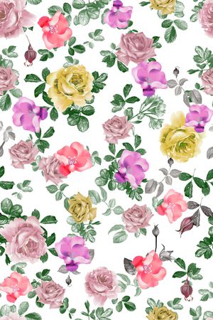 绿植树叶印花华亿平台图片