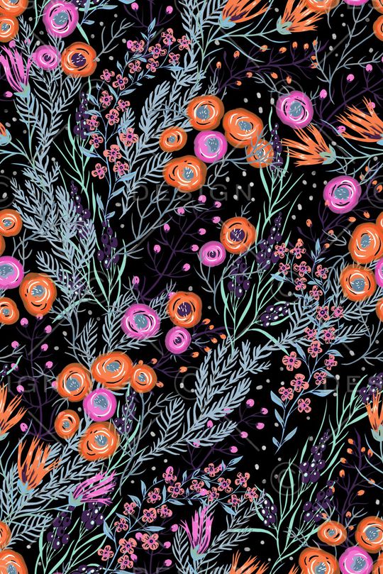 小碎花印花华亿平台图片