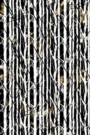 树枝印花华亿平台图片