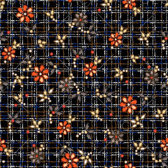 几何印花华亿平台图片