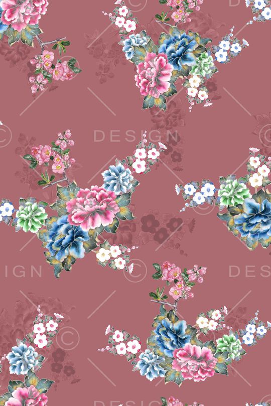 中老年秋冬装印花华亿平台图片