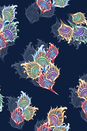 中老年秋冬装印花华亿平台图片