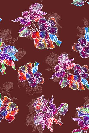 中老年秋冬装印花华亿平台图片