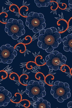 中老年秋冬装印花华亿平台图片