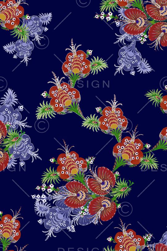 中老年秋冬装印花华亿平台图片