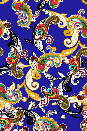 满版散花印花华亿平台图片