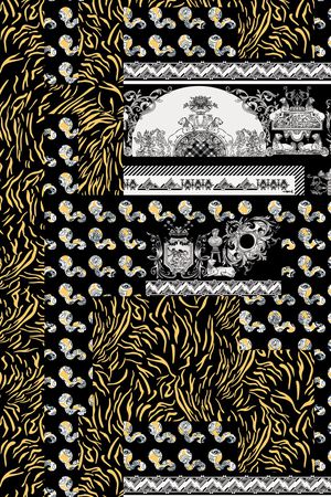 VERSACE印花华亿平台图片