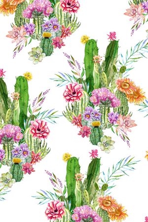 仙人掌印花华亿平台图片