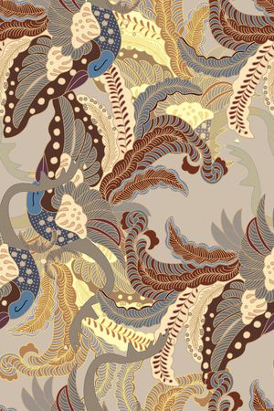 佩斯利印花华亿平台图片