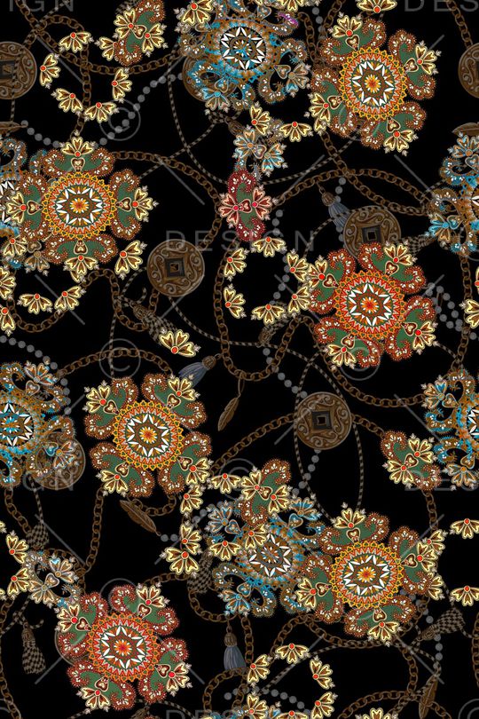 链条印花华亿平台图片