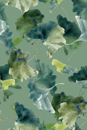 绿植树叶印花华亿平台图片