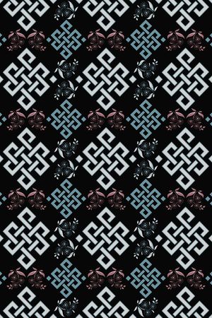 几何印花华亿平台图片