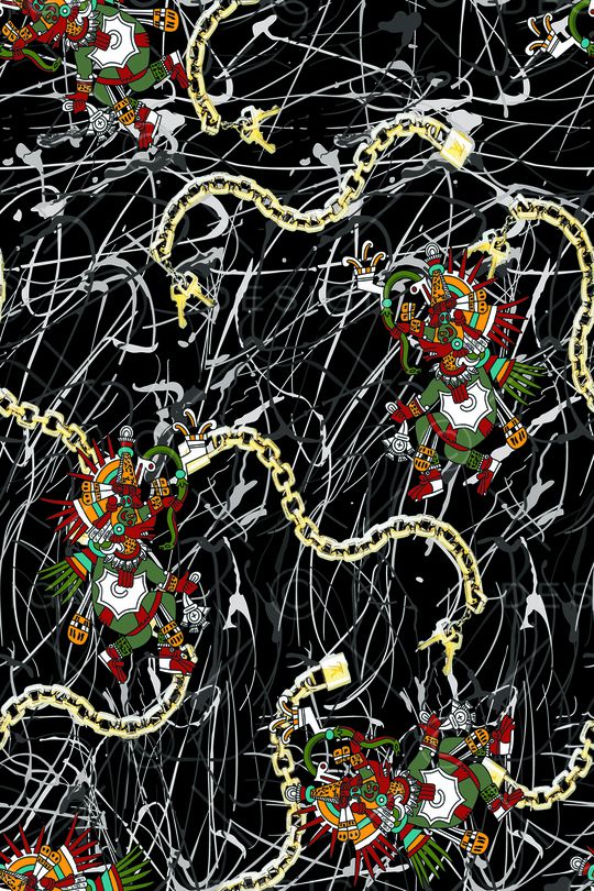 男装满版花印花华亿平台图片